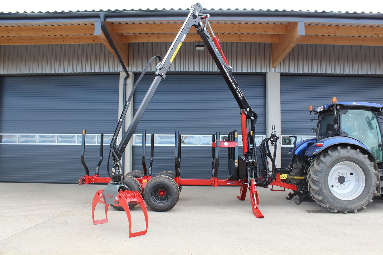 Remorque forestière neuf Farmi Neuer Rückewagen Farmi FT9-CR 47: photos 1