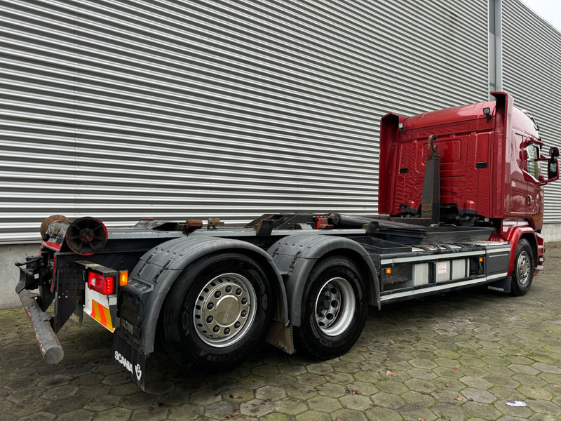 Scania R 580 Highline / 6X2 / Hooksystem / Retarder / Full Air / V8 / Belgium Truck - Camion ampliroll: photos 3 Scania R 580 Highline / 6X2 / Hooksystem / Retarder / Full Air / V8 / Belgium Truck - Camion ampliroll: photos 3