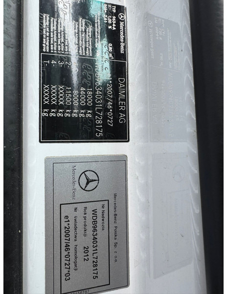 Tracteur routier Mercedes-Benz Actros 1845 / Euro 5 / 2 Tanks / 2 In Stock: photos 17