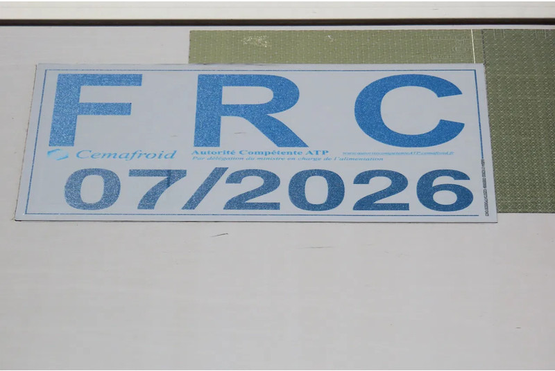 Semi-remorque frigorifique LAMBERET FRC 07/2026, SAF, 5496 diesel hours, CARRIER VECTOR 1550: photos 9