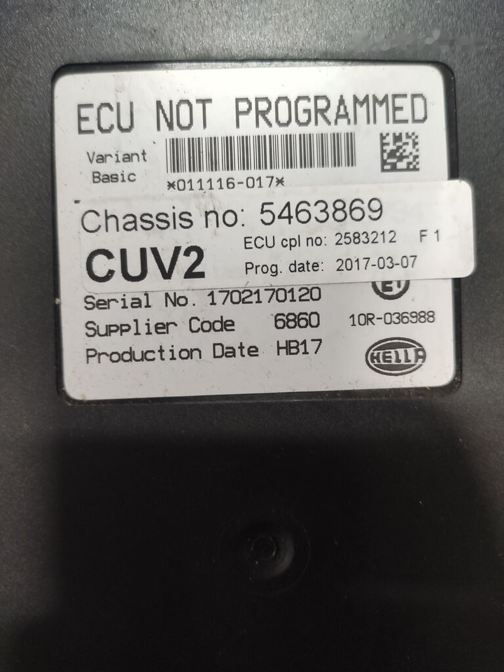 Scania CUV2 Scania truck - Bloc de gestion pour Camion: photos 2 Scania CUV2 Scania truck - Bloc de gestion pour Camion: photos 2