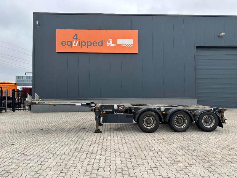 Broshuis 3UCC-39/45 FLN, 45FT High Cube multi, BPW, liftaxle, NL-chassis, 2x available - Semi-remorque porte-conteneur/ Caisse mobile: photos 4 Broshuis 3UCC-39/45 FLN, 45FT High Cube multi, BPW, liftaxle, NL-chassis, 2x available - Semi-remorque porte-conteneur/ Caisse mobile: photos 4