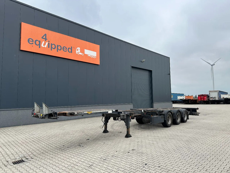Broshuis 3UCC-39/45 FLN, 45FT High Cube multi, BPW, liftaxle, NL-chassis, 2x available - Semi-remorque porte-conteneur/ Caisse mobile: photos 1 Broshuis 3UCC-39/45 FLN, 45FT High Cube multi, BPW, liftaxle, NL-chassis, 2x available - Semi-remorque porte-conteneur/ Caisse mobile: photos 1