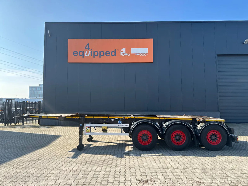 Burg 20FT / 20FT SWAP ADR, 3.690kg, SAF INTRADISC, 2 liftassen, APK/ADR: 9/2025 - Semi-remorque porte-conteneur/ Caisse mobile: photos 2 Burg 20FT / 20FT SWAP ADR, 3.690kg, SAF INTRADISC, 2 liftassen, APK/ADR: 9/2025 - Semi-remorque porte-conteneur/ Caisse mobile: photos 2