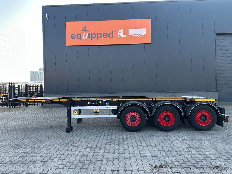 Burg 20FT + 20FT SWAP ADR (EX/II, EX/III, FL, AT) Chassis, empty weight: 3.690kg, SAF INTRADISC, 2x Liftaxle, NL-chassis, APK/ADR: 08 - Semi-remorque porte-conteneur/ Caisse mobile: photos 2 Burg 20FT + 20FT SWAP ADR (EX/II, EX/III, FL, AT) Chassis, empty weight: 3.690kg, SAF INTRADISC, 2x Liftaxle, NL-chassis, APK/ADR: 08 - Semi-remorque porte-conteneur/ Caisse mobile: photos 2