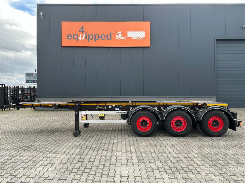 Burg 20FT / 20FT SWAP ADR (EX/II, EX/III, FL, AT), Leergewicht : 3.690kg, SAF INTRADISC, 2x Liftachse, NL-Chassis, APK/ADR: 10-2025 - Semi-remorque porte-conteneur/ Caisse mobile: photos 2 Burg 20FT / 20FT SWAP ADR (EX/II, EX/III, FL, AT), Leergewicht : 3.690kg, SAF INTRADISC, 2x Liftachse, NL-Chassis, APK/ADR: 10-2025 - Semi-remorque porte-conteneur/ Caisse mobile: photos 2