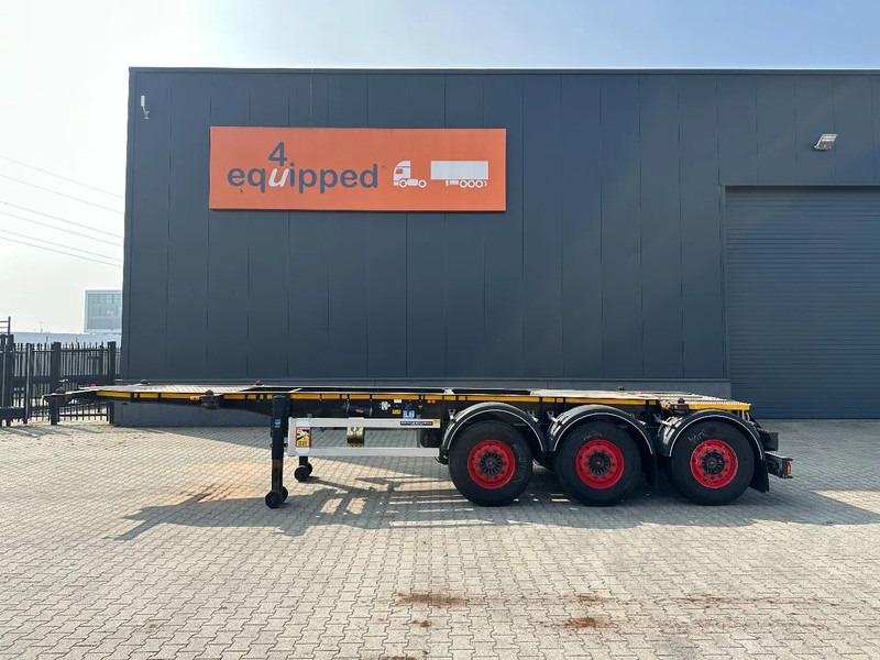 Burg 20FT ADR (EX/II, EX/III, FL, AT) Chassis, Leergewicht : 3.690kg, SAF INTRADISC, 2x Liftachse, NL-Chassis, APK/ADR: 07-2025 - Semi-remorque porte-conteneur/ Caisse mobile: photos 2 Burg 20FT ADR (EX/II, EX/III, FL, AT) Chassis, Leergewicht : 3.690kg, SAF INTRADISC, 2x Liftachse, NL-Chassis, APK/ADR: 07-2025 - Semi-remorque porte-conteneur/ Caisse mobile: photos 2