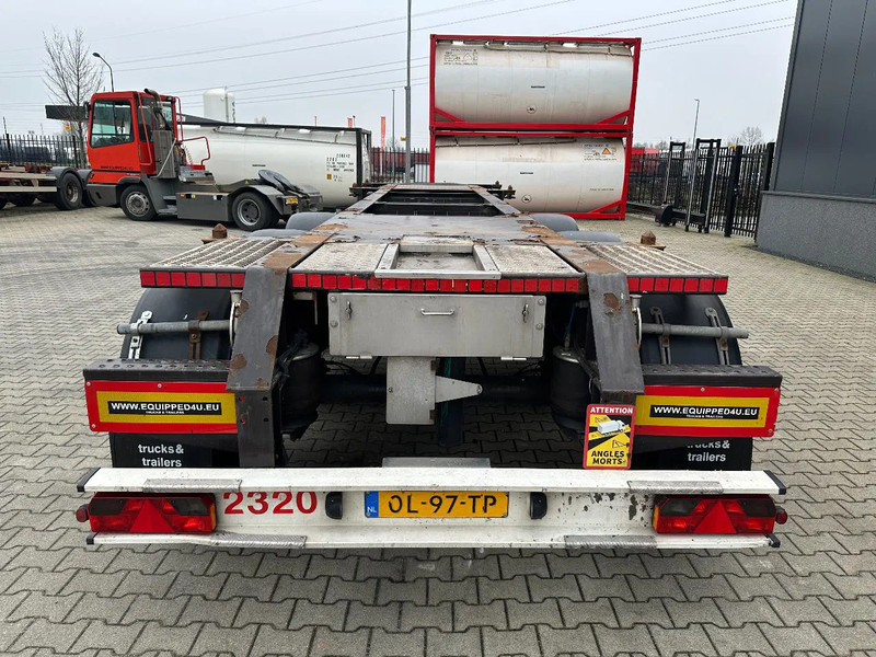 Burg 20FT ADR (EX/II, EX/III, FL, AT) Chassis, Leergewicht : 3.690kg, SAF INTRADISC, 2x Liftachse, NL-Chassis - Semi-remorque porte-conteneur/ Caisse mobile: photos 4 Burg 20FT ADR (EX/II, EX/III, FL, AT) Chassis, Leergewicht : 3.690kg, SAF INTRADISC, 2x Liftachse, NL-Chassis - Semi-remorque porte-conteneur/ Caisse mobile: photos 4