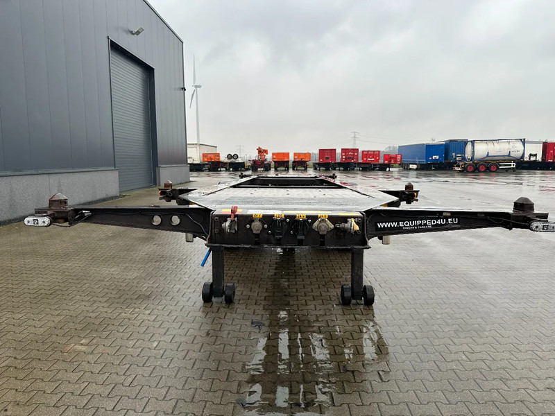 Burg 20FT ADR (EX/II, EX/III, FL, AT), Leergewicht: 3.690kg, SAF INTRADISC, 2x Liftachse, ALCOA, NL-Chassis, APK/ADR: 02-2026 - Semi-remorque porte-conteneur/ Caisse mobile: photos 5 Burg 20FT ADR (EX/II, EX/III, FL, AT), Leergewicht: 3.690kg, SAF INTRADISC, 2x Liftachse, ALCOA, NL-Chassis, APK/ADR: 02-2026 - Semi-remorque porte-conteneur/ Caisse mobile: photos 5