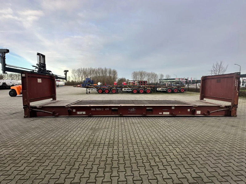 CIMC 40FT FLATRACK FLUSH FOLDING / CSC: 10/2027 / 10x available - Conteneur maritime: photos 3 CIMC 40FT FLATRACK FLUSH FOLDING / CSC: 10/2027 / 10x available - Conteneur maritime: photos 3