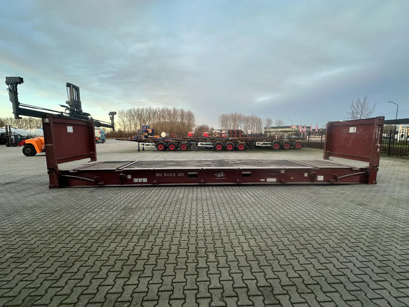 CIMC 40FT FLATRACK FLUSH FOLDING / CSC: 10/2027 / 10x available - Conteneur maritime: photos 3 CIMC 40FT FLATRACK FLUSH FOLDING / CSC: 10/2027 / 10x available - Conteneur maritime: photos 3