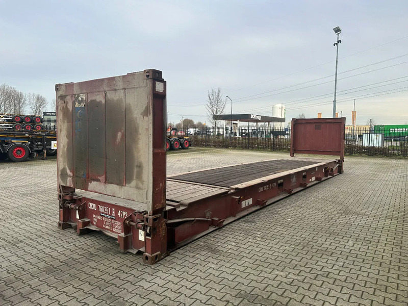 CIMC 40FT FLATRACK FLUSH FOLDING / CSC: 10/2027 / 10x available - Conteneur maritime: photos 4 CIMC 40FT FLATRACK FLUSH FOLDING / CSC: 10/2027 / 10x available - Conteneur maritime: photos 4