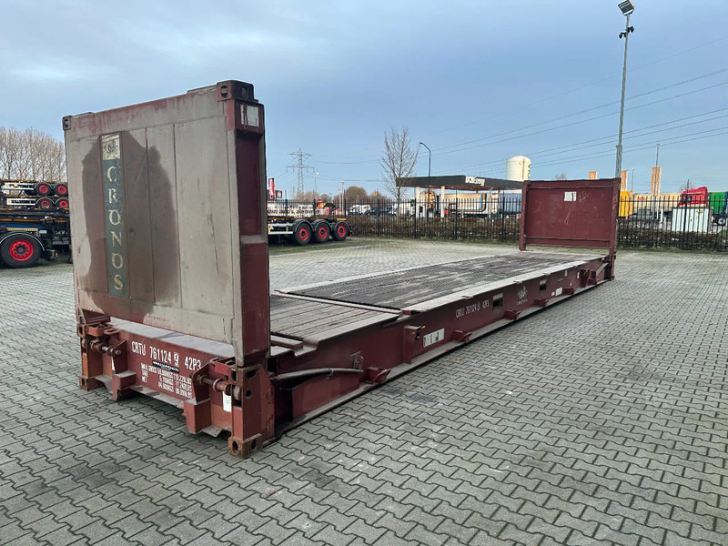 CIMC 40FT FLATRACK FLUSH FOLDING / CSC: 10/2027 / 10x available - Conteneur maritime: photos 4 CIMC 40FT FLATRACK FLUSH FOLDING / CSC: 10/2027 / 10x available - Conteneur maritime: photos 4