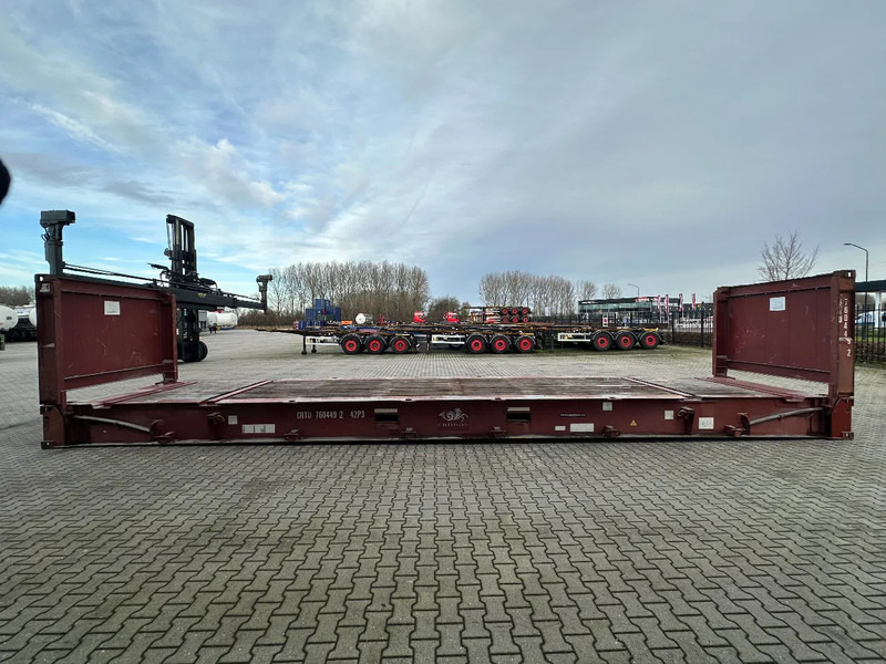 CIMC 40FT FLATRACK FLUSH FOLDING / CSC: 10/2027 / 10x available - Conteneur maritime: photos 3 CIMC 40FT FLATRACK FLUSH FOLDING / CSC: 10/2027 / 10x available - Conteneur maritime: photos 3