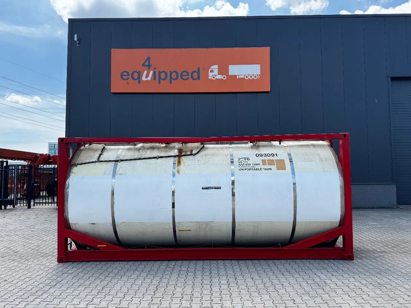 CIMC ISO, 24.940L, 20FT ISO, UN Portable T11, L4BN, payload: 32.170kg - Cuve de stockage: photos 2 CIMC ISO, 24.940L, 20FT ISO, UN Portable T11, L4BN, payload: 32.170kg - Cuve de stockage: photos 2