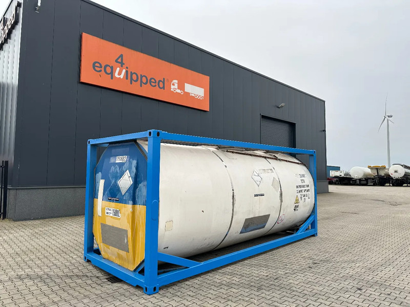 Consani 25.100L / 1-COMP, 20FT ISO, UN PORTABLE T11, 2,5Y-inspection till: 02-2028 - Cuve de stockage: photos 1 Consani 25.100L / 1-COMP, 20FT ISO, UN PORTABLE T11, 2,5Y-inspection till: 02-2028 - Cuve de stockage: photos 1