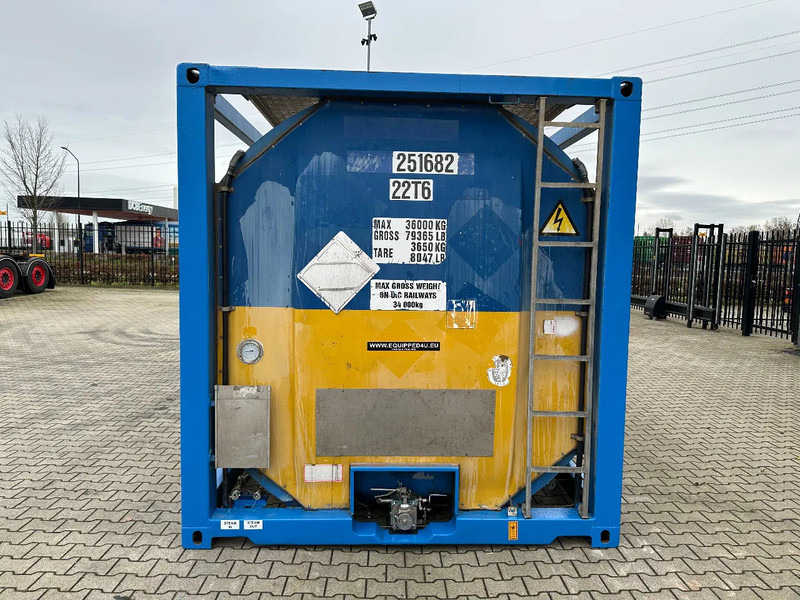Consani 25.100L / 1-COMP, 20FT ISO, UN PORTABLE T11, 2,5Y-inspection till: 02-2028 - Cuve de stockage: photos 5 Consani 25.100L / 1-COMP, 20FT ISO, UN PORTABLE T11, 2,5Y-inspection till: 02-2028 - Cuve de stockage: photos 5