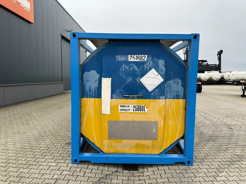 Consani 25.100L / 1-COMP, 20FT ISO, UN PORTABLE T11, 2,5Y-inspection till: 02-2028 - Cuve de stockage: photos 2 Consani 25.100L / 1-COMP, 20FT ISO, UN PORTABLE T11, 2,5Y-inspection till: 02-2028 - Cuve de stockage: photos 2