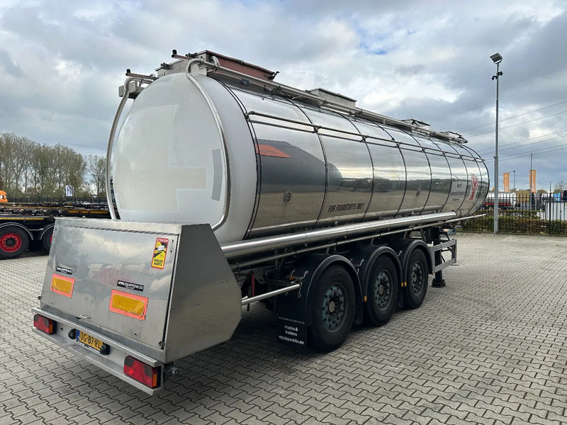 Feldbinder FOOD / LEVENSMIDDELEN / LEBENSMITTEL / 33.500L / 3-COMP / PUMP / NL-trailer / APK: 10-2026 - Semi-remorque citerne: photos 3 Feldbinder FOOD / LEVENSMIDDELEN / LEBENSMITTEL / 33.500L / 3-COMP / PUMP / NL-trailer / APK: 10-2026 - Semi-remorque citerne: photos 3