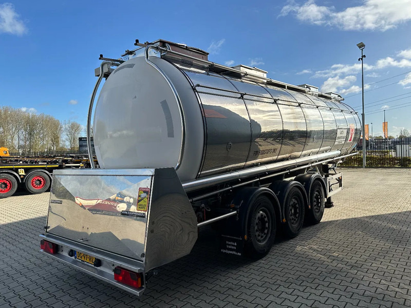Feldbinder LEBENSMITTEL / LEVENSMIDDELEN FOOD / 33.500L / 3-COMP / PUMPE / NL-trailer / APK: 10-2026 - Semi-remorque citerne: photos 3 Feldbinder LEBENSMITTEL / LEVENSMIDDELEN FOOD / 33.500L / 3-COMP / PUMPE / NL-trailer / APK: 10-2026 - Semi-remorque citerne: photos 3