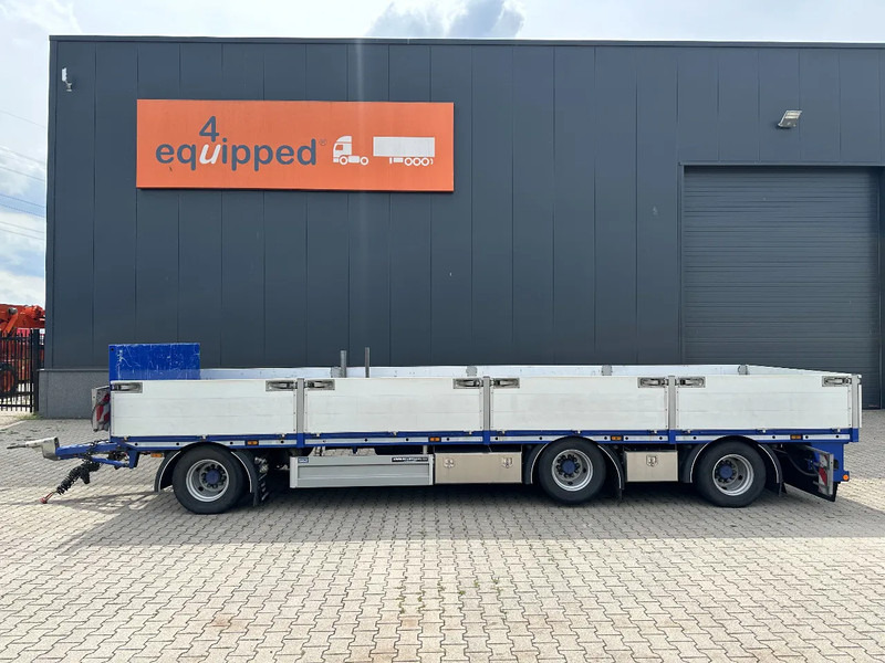 Floor zeer mooie AXD.330 3-assige aanhanger met alu zijborden, rongpotten, liftas, geschoopeerd, NL-aanhanger - Remorque plateau: photos 3 Floor zeer mooie AXD.330 3-assige aanhanger met alu zijborden, rongpotten, liftas, geschoopeerd, NL-aanhanger - Remorque plateau: photos 3