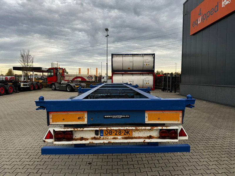 Groenewegen 40FT-chassis / liftaxle / drumbrakes / NL-Chassis - Semi-remorque porte-conteneur/ Caisse mobile: photos 5 Groenewegen 40FT-chassis / liftaxle / drumbrakes / NL-Chassis - Semi-remorque porte-conteneur/ Caisse mobile: photos 5