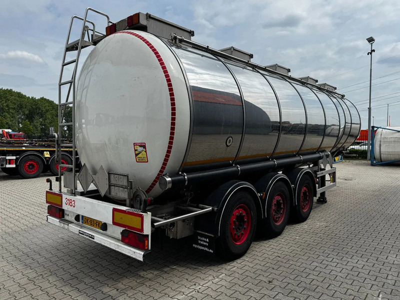 Indox 37.500L / 1-COMP /4-BAFFELS, ADR, L4BH, INOX, NL, APK/ADR till 10/2025, new SAF axles, ALCOA - Semi-remorque citerne: photos 5 Indox 37.500L / 1-COMP /4-BAFFELS, ADR, L4BH, INOX, NL, APK/ADR till 10/2025, new SAF axles, ALCOA - Semi-remorque citerne: photos 5