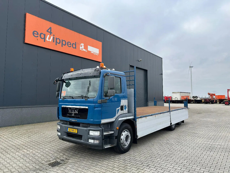 MAN TGM 26.290 6x2, kooiaap-aansluiting, lift/stuur, NL-truck, APK: 10/2025 - Camion plateau: photos 2 MAN TGM 26.290 6x2, kooiaap-aansluiting, lift/stuur, NL-truck, APK: 10/2025 - Camion plateau: photos 2