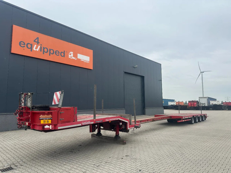 Nooteboom MCO-50-04V 4-axle lowloader, 4x hydraulic steering, 6700mm extendable, floor height: 785mm, NL-trailer, APK: 11/2025 - Semi-remorque surbaissé: photos 1 Nooteboom MCO-50-04V 4-axle lowloader, 4x hydraulic steering, 6700mm extendable, floor height: 785mm, NL-trailer, APK: 11/2025 - Semi-remorque surbaissé: photos 1