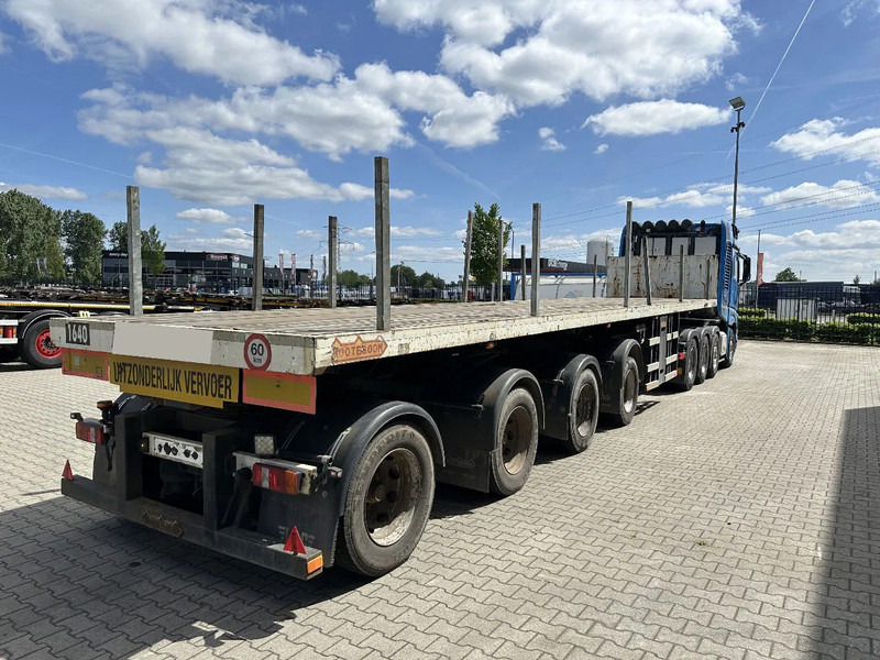 Nooteboom OVB-73-04, 73 tons Ballast trailer, 4 axles, 3 hydraulic steering axles - Semi-remorque plateau: photos 4 Nooteboom OVB-73-04, 73 tons Ballast trailer, 4 axles, 3 hydraulic steering axles - Semi-remorque plateau: photos 4