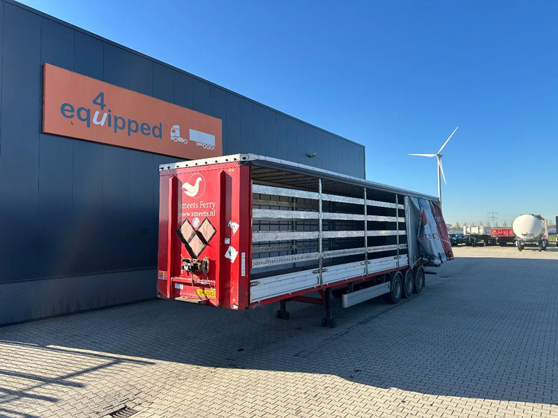 Pacton alu zijborden + planken, hardhouten vloer, NL-trailer, APK: 08-2026 - Semi-remorque rideaux coulissants: photos 1 Pacton alu zijborden + planken, hardhouten vloer, NL-trailer, APK: 08-2026 - Semi-remorque rideaux coulissants: photos 1