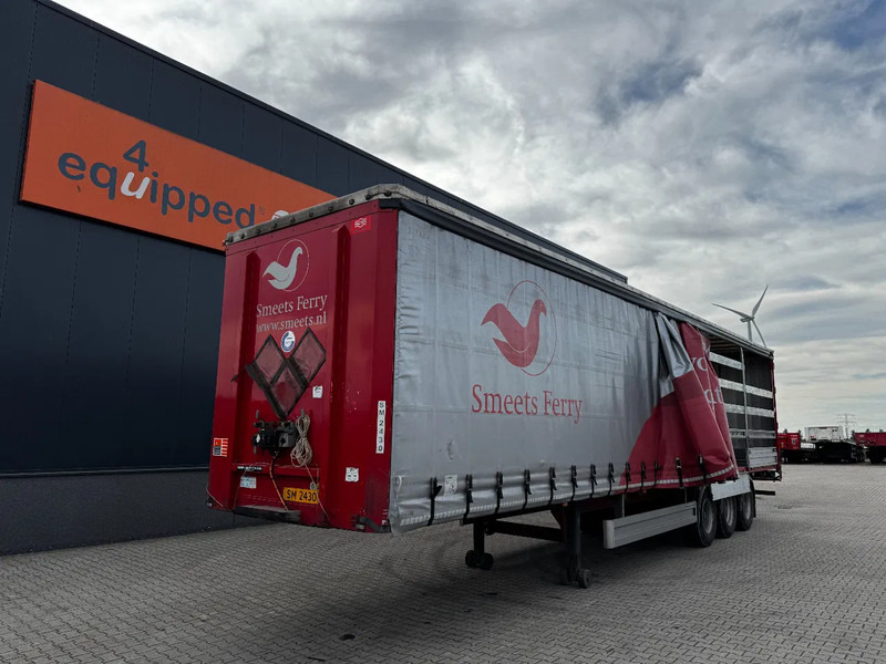 Pacton alu zijborden + planken, hardhouten vloer, NL-trailer, APK: 08-2026 - Semi-remorque rideaux coulissants: photos 1 Pacton alu zijborden + planken, hardhouten vloer, NL-trailer, APK: 08-2026 - Semi-remorque rideaux coulissants: photos 1