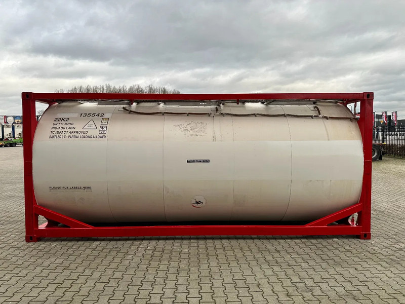 SINGAMAS 20FT ISO, 26.000L/1-COMP/3 BAFFELS/3 manholes, 5Y inspection: 06/2027 - Cuve de stockage: photos 3 SINGAMAS 20FT ISO, 26.000L/1-COMP/3 BAFFELS/3 manholes, 5Y inspection: 06/2027 - Cuve de stockage: photos 3