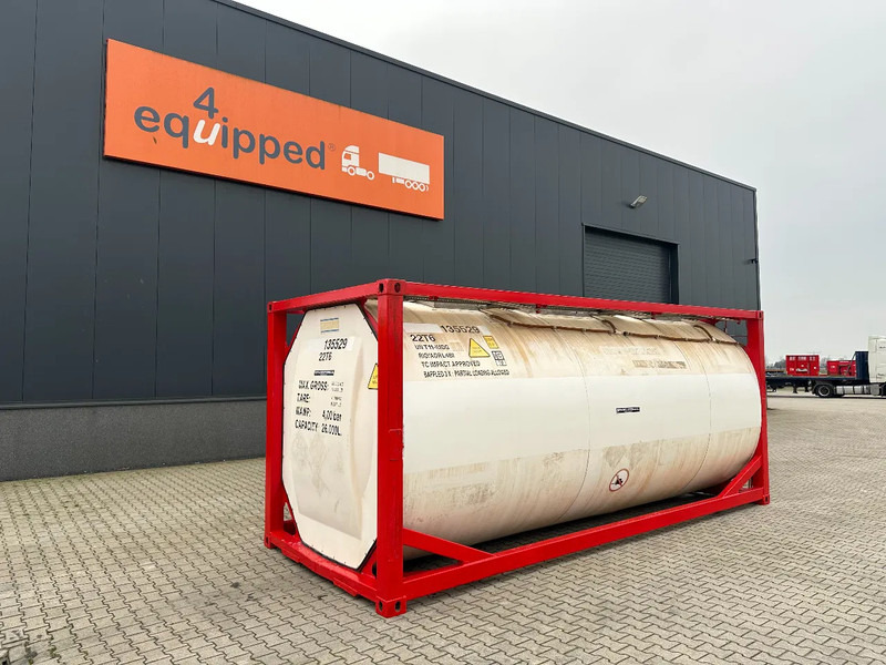 Cuve de stockage pour transport de carburant SINGAMAS 20FT ISO, 26.000L/1-COMP/3 BAFFELS/3 manholes, 5Y inspection: 06/2027: photos 1