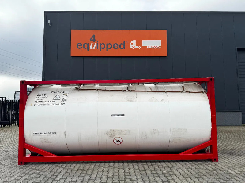 SINGAMAS 20FT ISO, 26.000L/1-COMP/3 BAFFELS/3 manholes, 5Y inspection: 11/2025 - Cuve de stockage: photos 2 SINGAMAS 20FT ISO, 26.000L/1-COMP/3 BAFFELS/3 manholes, 5Y inspection: 11/2025 - Cuve de stockage: photos 2