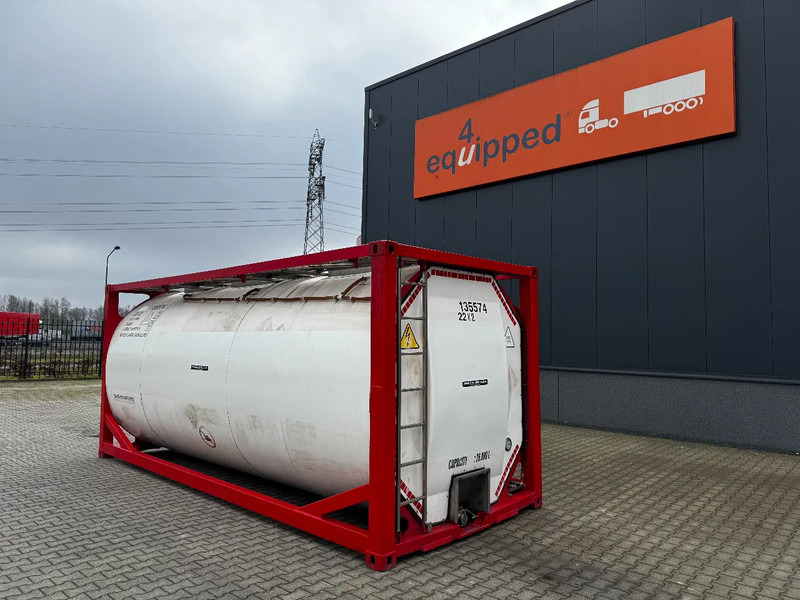 SINGAMAS 20FT ISO, 26.000L/1-COMP/3 BAFFELS/3 manholes, 5Y inspection: 11/2025 - Cuve de stockage: photos 3 SINGAMAS 20FT ISO, 26.000L/1-COMP/3 BAFFELS/3 manholes, 5Y inspection: 11/2025 - Cuve de stockage: photos 3