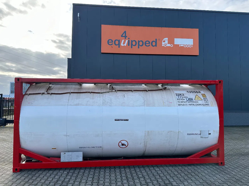 SINGAMAS 20FT ISO, 26.000L/1-COMP/3 BAFFELS/3 manholes, ADR inspectio valid till: 07/2025 - Cuve de stockage: photos 2 SINGAMAS 20FT ISO, 26.000L/1-COMP/3 BAFFELS/3 manholes, ADR inspectio valid till: 07/2025 - Cuve de stockage: photos 2