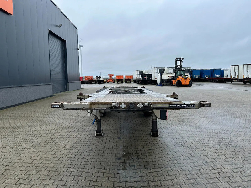 TURBO'S HOET 20FT/30FT, ADR (FL, AT), empty weight: 3.720kg, liftaxle, SAF disc - Semi-remorque porte-conteneur/ Caisse mobile: photos 5 TURBO'S HOET 20FT/30FT, ADR (FL, AT), empty weight: 3.720kg, liftaxle, SAF disc - Semi-remorque porte-conteneur/ Caisse mobile: photos 5