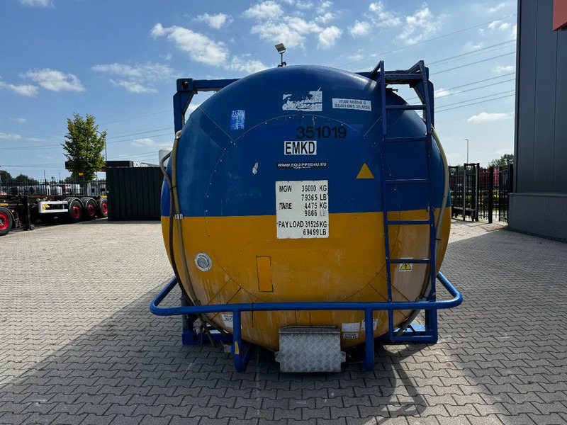 UBH 20FT SWAP 34.570L, 4 baffles / 5 holes / T12 / 5Y-test valid till 07/2026 - Conteneur citerne: photos 4 UBH 20FT SWAP 34.570L, 4 baffles / 5 holes / T12 / 5Y-test valid till 07/2026 - Conteneur citerne: photos 4