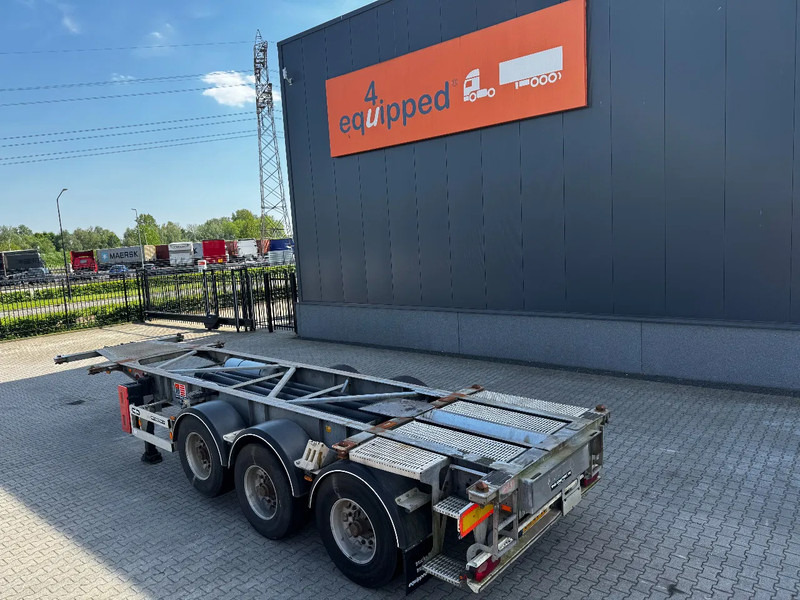 Van Hool 20FT/30FT, ADR (EX/II, EX/III, FL, OX, AT), BPW + drum, ALCOA, galvanized, liftaxle, NL-Chassis - Semi-remorque porte-conteneur/ Caisse mobile: photos 2 Van Hool 20FT/30FT, ADR (EX/II, EX/III, FL, OX, AT), BPW + drum, ALCOA, galvanized, liftaxle, NL-Chassis - Semi-remorque porte-conteneur/ Caisse mobile: photos 2