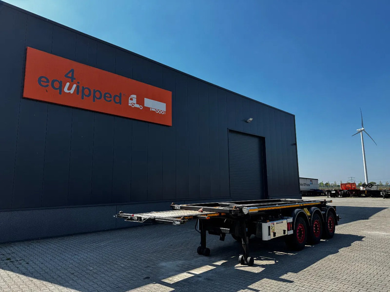 Van Hool 20FT, 66°/380V Tipping-chassis, ADR (EX/II, EX/III, FL, OX, AT), SAF, 2 liftaxles - Semi-remorque porte-conteneur/ Caisse mobile: photos 2 Van Hool 20FT, 66°/380V Tipping-chassis, ADR (EX/II, EX/III, FL, OX, AT), SAF, 2 liftaxles - Semi-remorque porte-conteneur/ Caisse mobile: photos 2