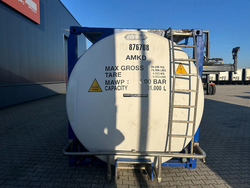 Cuve de stockage Van Hool 20FT SWAPBODY 30.900L, UN PORTABLE T11, 2.5Y inspection: 08-2027: photos 6