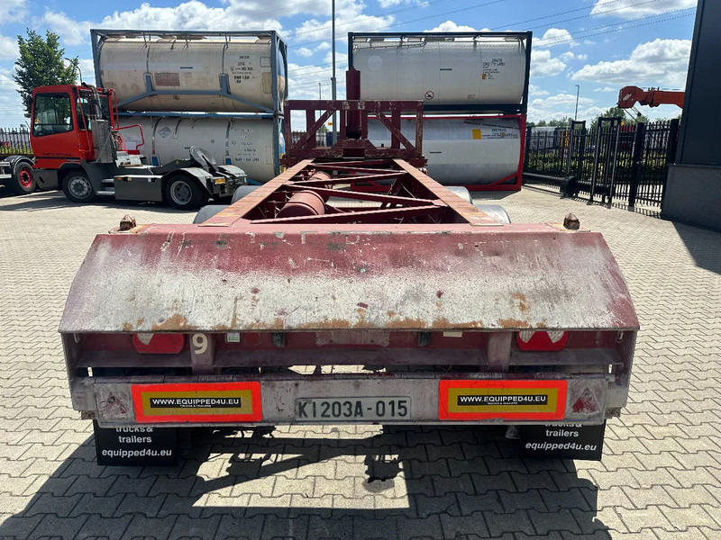 Van Hool 3 AXLE 20FT TIPPING-CHASSIS, BPW + DRUMBRAKES - Semi-remorque porte-conteneur/ Caisse mobile: photos 4 Van Hool 3 AXLE 20FT TIPPING-CHASSIS, BPW + DRUMBRAKES - Semi-remorque porte-conteneur/ Caisse mobile: photos 4