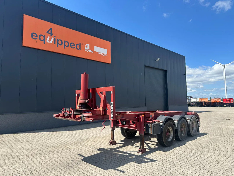 Van Hool 3 AXLE 20FT TIPPING-CHASSIS, BPW + DRUMBRAKES - Semi-remorque porte-conteneur/ Caisse mobile: photos 1 Van Hool 3 AXLE 20FT TIPPING-CHASSIS, BPW + DRUMBRAKES - Semi-remorque porte-conteneur/ Caisse mobile: photos 1