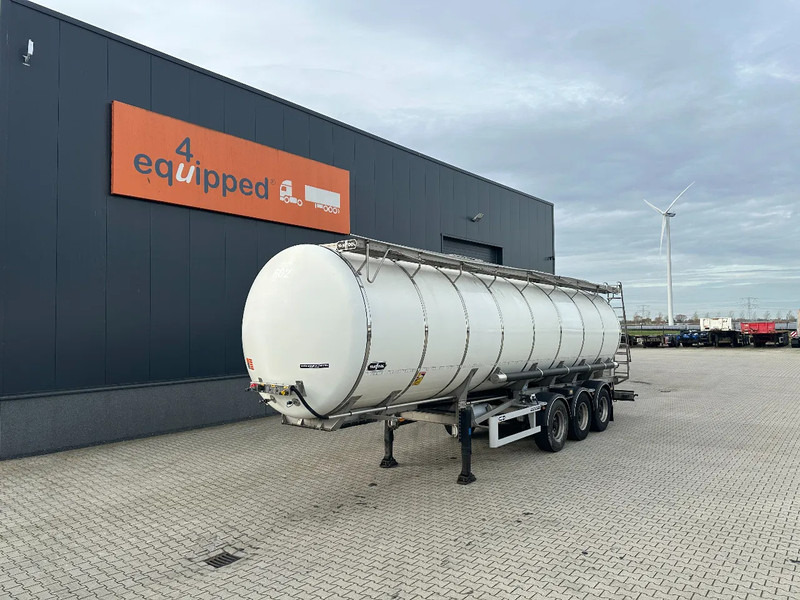 Van Hool FOOD / 39.000L / 3-COMP / INOX / NL-trailer / APK: 04/2026 - Semi-remorque citerne: photos 1 Van Hool FOOD / 39.000L / 3-COMP / INOX / NL-trailer / APK: 04/2026 - Semi-remorque citerne: photos 1