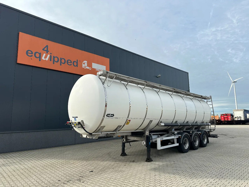 Van Hool FOOD / 39.000L / 3-COMP / INOX / NL-trailer / APK: 07/2026 - Semi-remorque citerne: photos 1 Van Hool FOOD / 39.000L / 3-COMP / INOX / NL-trailer / APK: 07/2026 - Semi-remorque citerne: photos 1