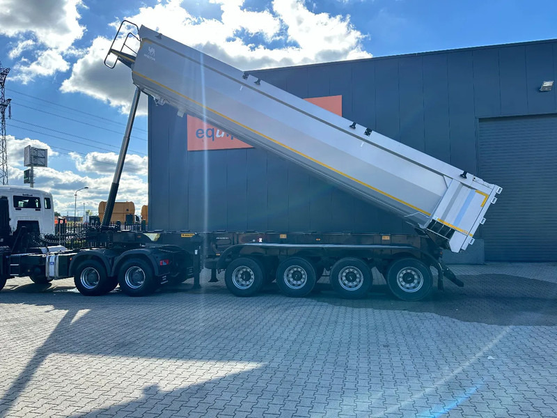 Wielton NEW / UNUSED 4-axle HEAVY-DUTY tipper, HARDOX, 16 tires, 32CBM, NO DOCUMENTS!!! - Semi-remorque benne: photos 5 Wielton NEW / UNUSED 4-axle HEAVY-DUTY tipper, HARDOX, 16 tires, 32CBM, NO DOCUMENTS!!! - Semi-remorque benne: photos 5
