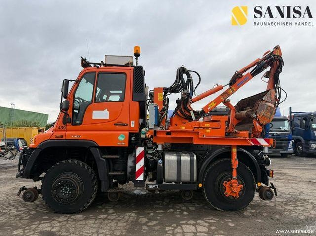 Unimog U400/ Zweiwege/ Rail/ Gleis/Mulag - Véhicule de voirie/ Spécial: photos 4 Unimog U400/ Zweiwege/ Rail/ Gleis/Mulag - Véhicule de voirie/ Spécial: photos 4