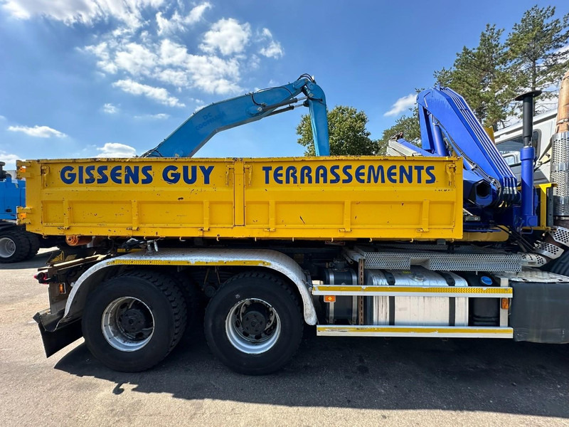 CONTAINER + CRANE FASSI F85.22 - 4m50 platform - 2x hydr - 2 extra hydr Functions for grabber + rotator - 5m70 total length - Ampliroll/ Multibenne système: photos 2 CONTAINER + CRANE FASSI F85.22 - 4m50 platform - 2x hydr - 2 extra hydr Functions for grabber + rotator - 5m70 total length - Ampliroll/ Multibenne système: photos 2