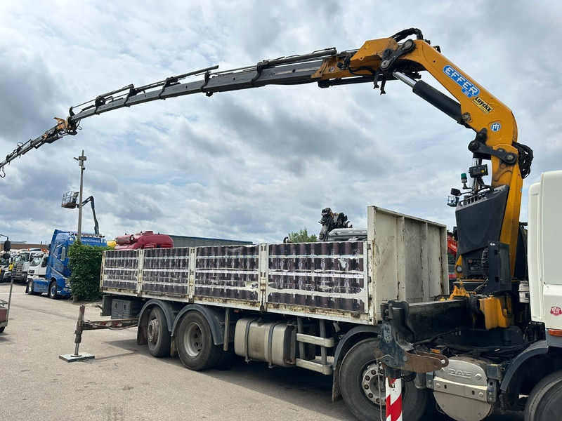 DAF CF 85.360 8x2 + KRAN (25m!) EFFER 305 6S + JIB 4S + ROTATOR - PLATORM 7m60 - LIFT + STEERING AXLE - EURO 5 - BE - Camion plateau, Camion grue: photos 3 DAF CF 85.360 8x2 + KRAN (25m!) EFFER 305 6S + JIB 4S + ROTATOR - PLATORM 7m60 - LIFT + STEERING AXLE - EURO 5 - BE - Camion plateau, Camion grue: photos 3